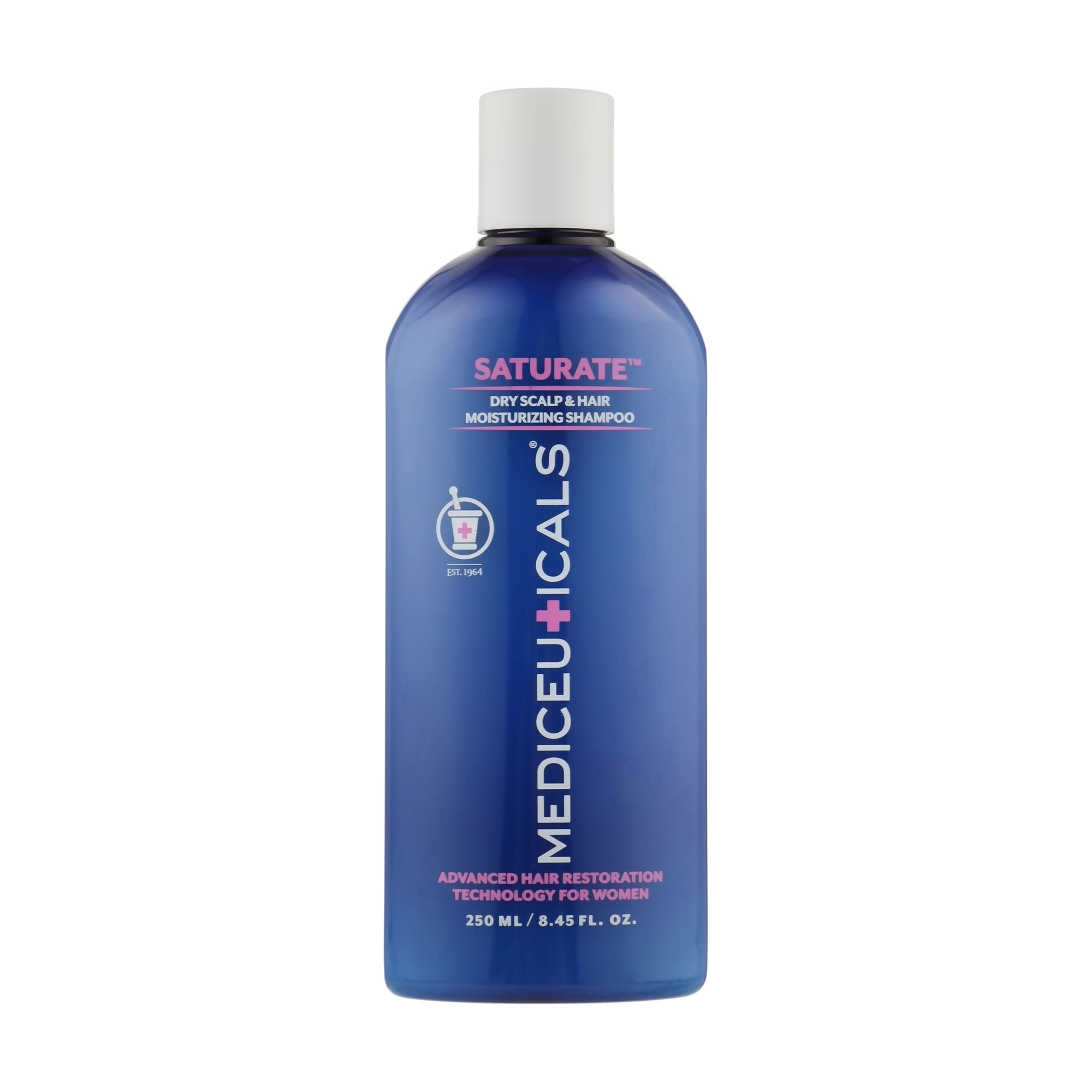 Шампунь для волосся Mediceuticals Advanced Hair Restoration Technology For Women Saturate Dry Scalp &amp; Hair Moisturizing Shampoo, 250 мл